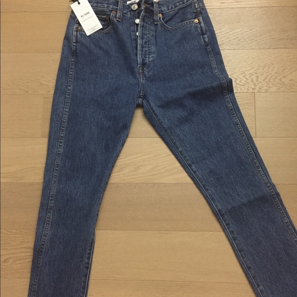 Re/Done double needle crop - Picture 4 of 6